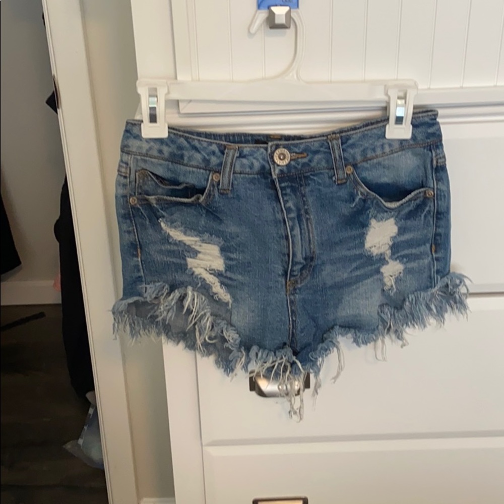 high waisted shorts